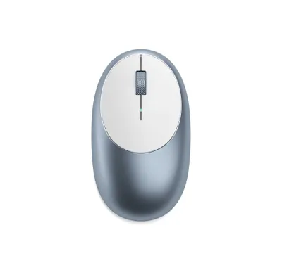 M1 Bluetooth Wireless Mouse Blue simsiz sichqonchasi 1