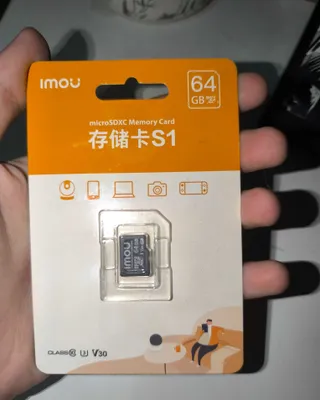 Imou sd 64 gb fleshka xotira kartasi 1