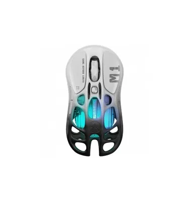 GravaStar Mercury M1 Pro BT/WL/USB Black&White o‘yin sichqonchasi 1