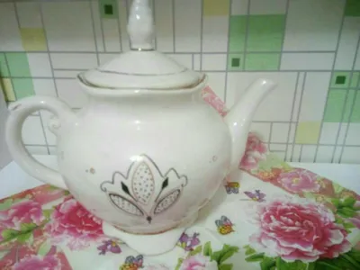 Чайник фоянсовый 1 литр 1