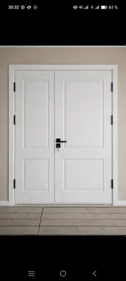 белые двери из МДФ 1