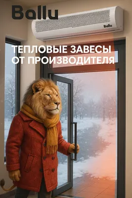 Тепловые завесы Ballu 1