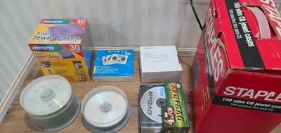 CD-R/DVD-R и футляры для них