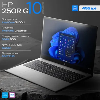 HP 250R G10 noutbuki