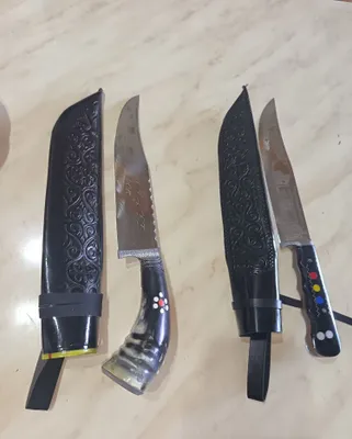 Qo‘l mehnatida tayyorlangan Chust pichoqlari 1