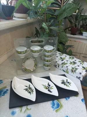 Salat idishlari va kofe servisi 1