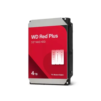 { WD RED PLUS HDD 4TB 3.5" SATA 5400rpm 256MB [Original]