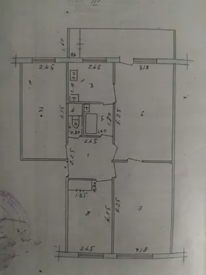 TTZ-2 massivida 4 xonali kvartira sotiladi 1