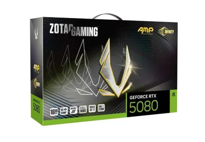 ZOTAC GeForce RTX 5080 16GB GDDR7 AMP Extreme Infinity videokartasi 1