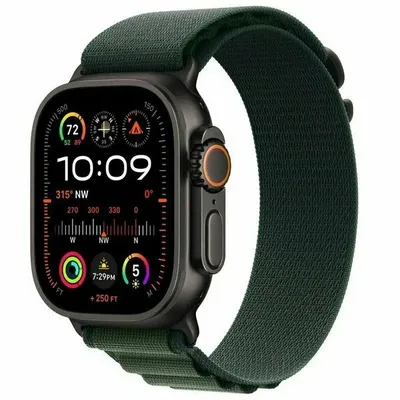 Apple watch Ultra 2 (2024) Black Ti Dark Green AL (M) MX4R3 1