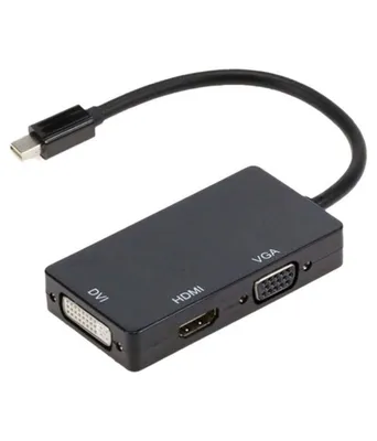 Chegirma! Mini display port dan hdmi / vga / dvi adapter 1