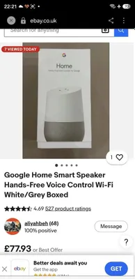 Google Home Assistant original aqlli kolonkasi 1