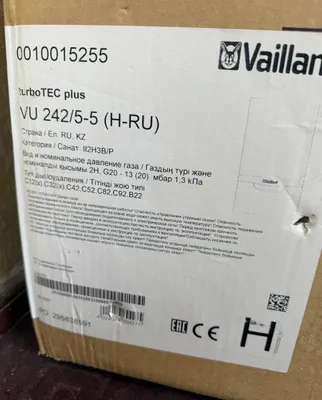 Vaillant kotyol. Котёл Вайлант 1