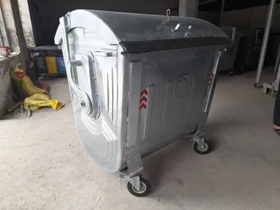 Ruxlangan chiqindi qutisi, 1100 l, 770 l, 660 l 1