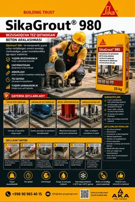 Sika Grout 980 (Master Flow) 1
