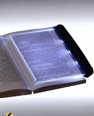 Лампа для чтения книг в темноте, батарейки в комплекте 1
