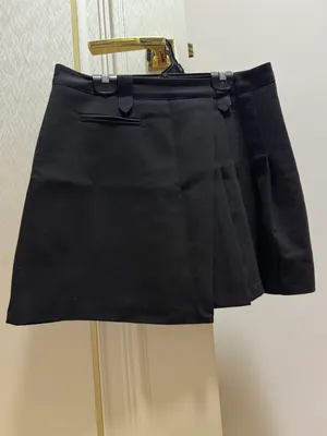 Maktab uchun qora yubka-shorts 1