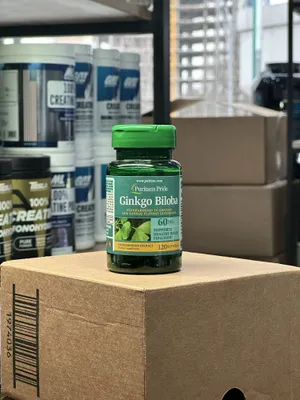 Puritan's Pride Ginkgo Biloba 60 mg 120 kapsula 1