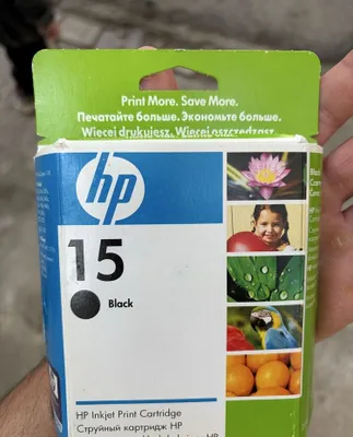 Оригинальный картридж HP 15 Black C6615DE 1