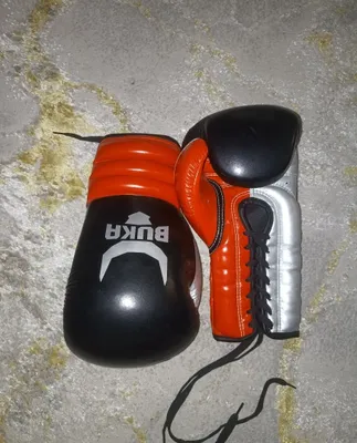 Professional boks qo‘lqoplari, bukadan, yangi
