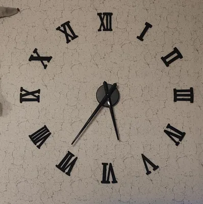 3D часы настенные 1