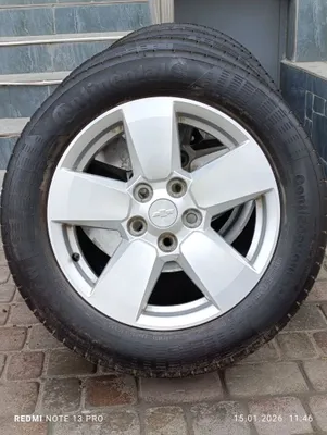 Disk shinalari, deyarli yangi, 17 o‘lcham, 4 dona, Malibu 1 1