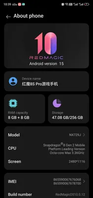 RedMagic 8s pro в хорошем состоянии 1