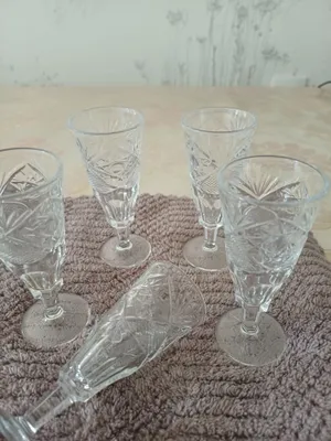 Рюмка хрустальная «5 дона» 1