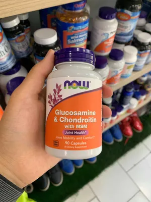 Now Glucos 500/Chond 400/MSM — 90 капсул 1