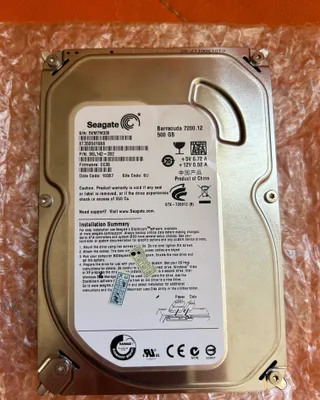Жесткий диск Seagate Barracuda 500 gb