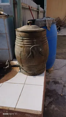 Старинный самовар медный.. 1