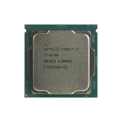 Core i7 8700 6 yadro 12 oqim