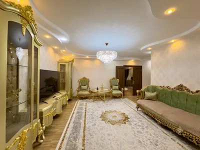 3 xonali 2 xonaga qayta rejalashtirilgan kvartira, 1/4-qavat, 74,7 kv. m, TSUM, hashamatli ta’mir 1