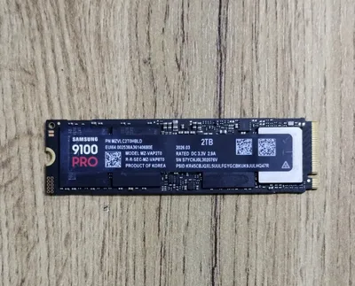 Samsung 9100 Pro SSD NVMe 1TB 1