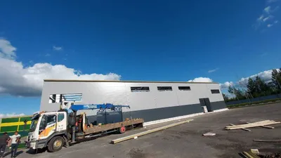 Ферма/Теплица/Птицефабрика/Ангар/Склад/Цех/Магазин из сэндвич панели 1