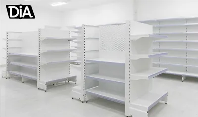 Универсальный металлический стеллаж с прочными полками 1