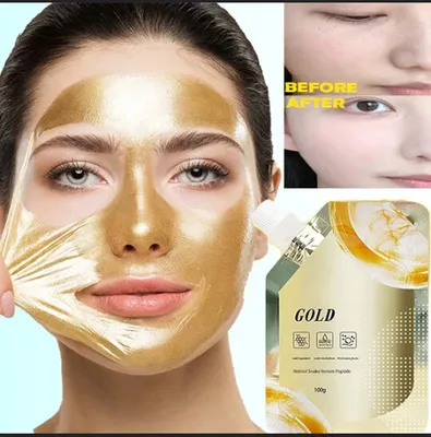 Gold Krem Qarshga Qarshi, Yoshartruvchi Oltn Niqob 1