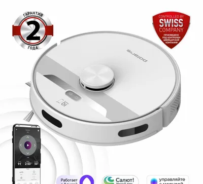 Робот Пылесос Polaris PVCR 6001 Wi-Fi IQ Home 1