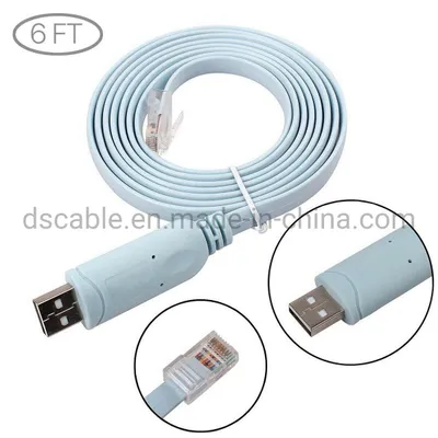 Usb rg 45/rs 232 console /konsol kabeli, Cisco, tp link va boshqalar uchun 1