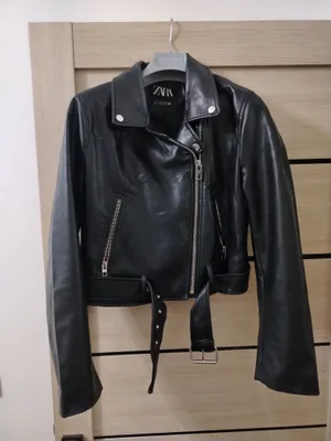 Кожаная куртка Zara