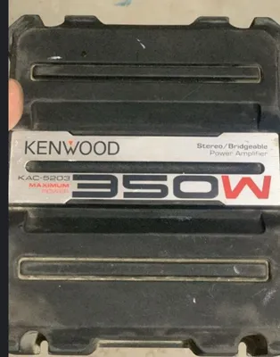 Продаётся легендарный усилитель Kenwood в хорошем состоянии