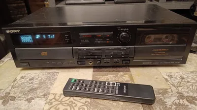 СД+касетник SONY TXD-R11