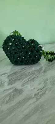 Сумка Madel Heart из бархата 1