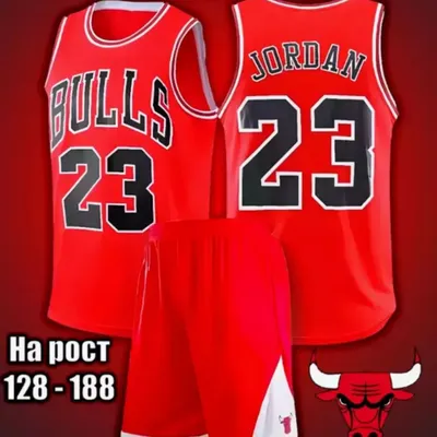 Basketbol formasi Bulls Jordan o'g'il bolalar