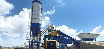 Мобильный бетонный завод 60 м³ Aimix AJY 60, рассрочка, Ташкент 1