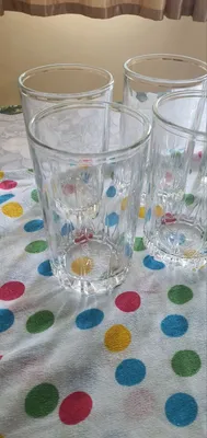 Стаканы стеклянные круглые 1