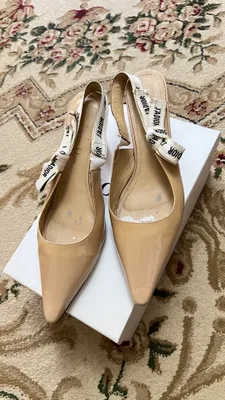Dior туфли 40 размера кожа 1