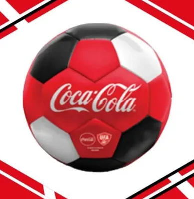 Coca cola футбольный мяч