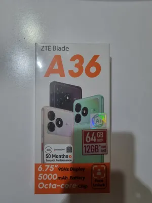 A36 ZTE, новый, не распакован, в коробке 1