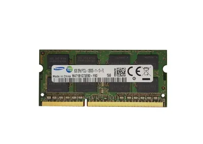 { SO-DIMM DDR3L 8GB Samsung 1600MHz tezkor xotirasi